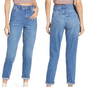 🌟Topshop High Waist Light Denim Mom Jeans🌟